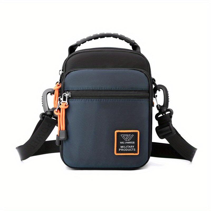 Men's Lightweight Nylon Messenger Bag Crossbody Shoulder Bag