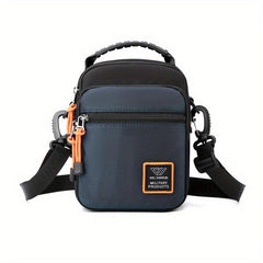 Men's Lightweight Nylon Messenger Bag Crossbody Shoulder Bag