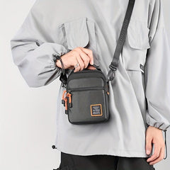 Men's Lightweight Nylon Messenger Bag Crossbody Shoulder Bag