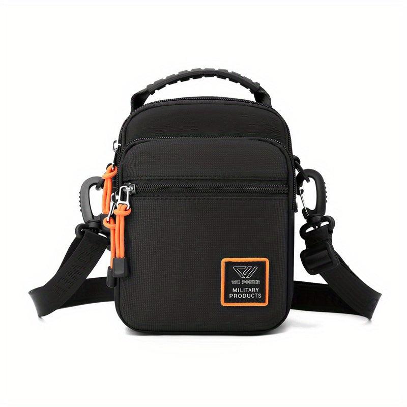 Men's Lightweight Nylon Messenger Bag Crossbody Shoulder Bag