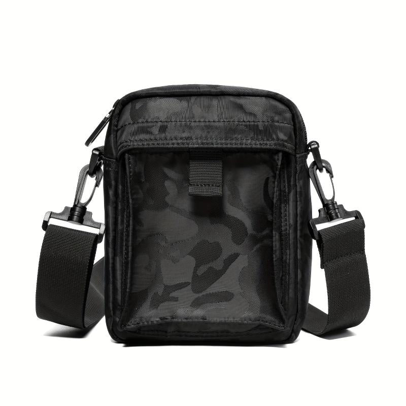 Men's Crossbody Bag Diagonal Shoulder Multifunction for Outdoor Sports Travel