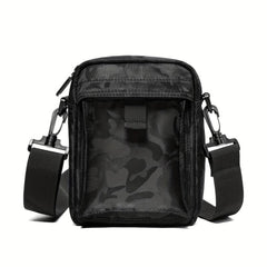 Men's Crossbody Bag Diagonal Shoulder Multifunction for Outdoor Sports Travel