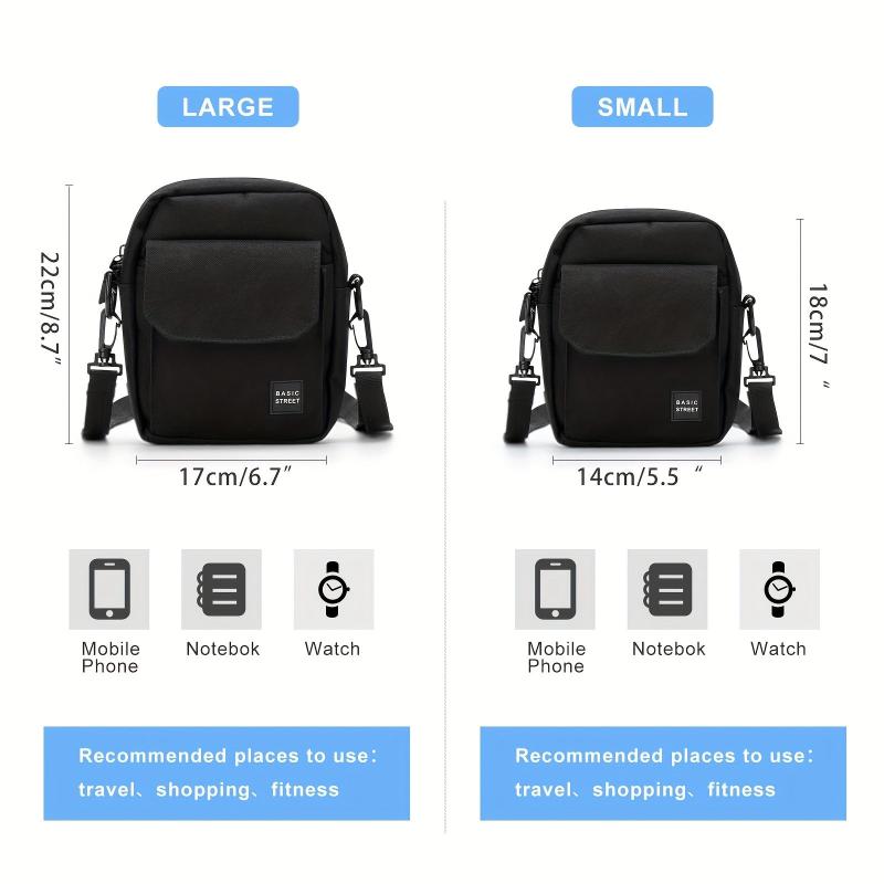 Men's Lightweight Casual Shoulder Bag