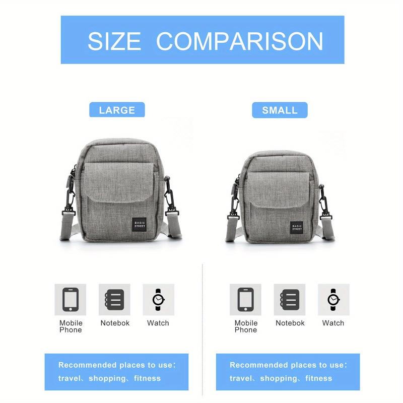 Men's Lightweight Casual Shoulder Bag