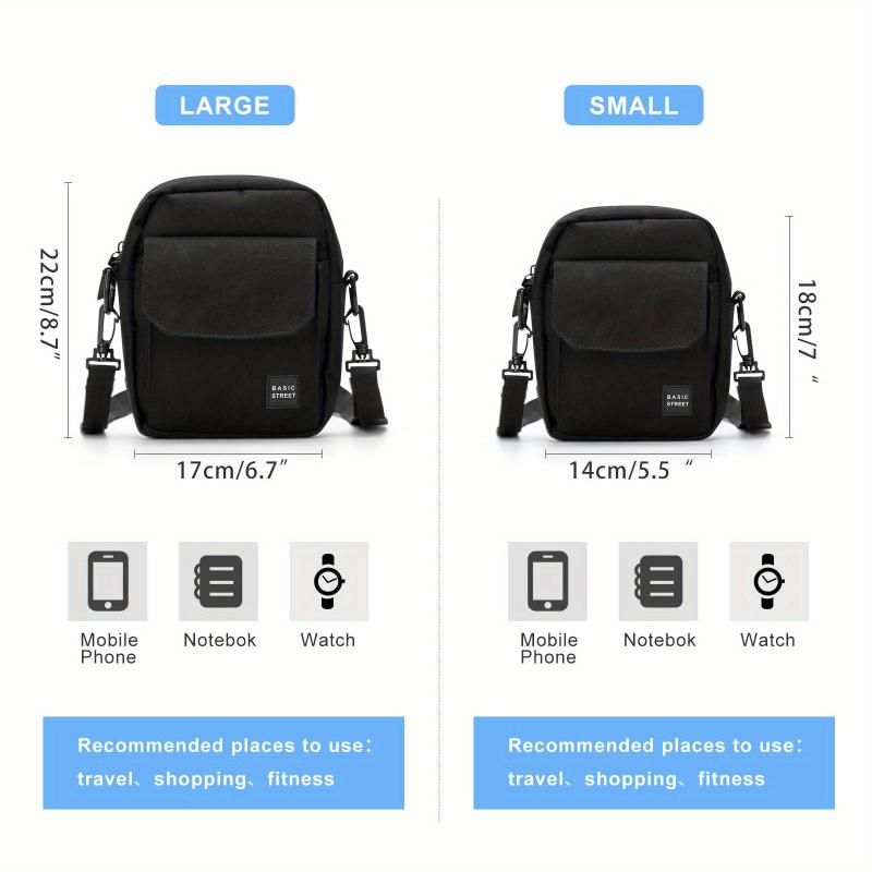 Men's Lightweight Casual Shoulder Bag