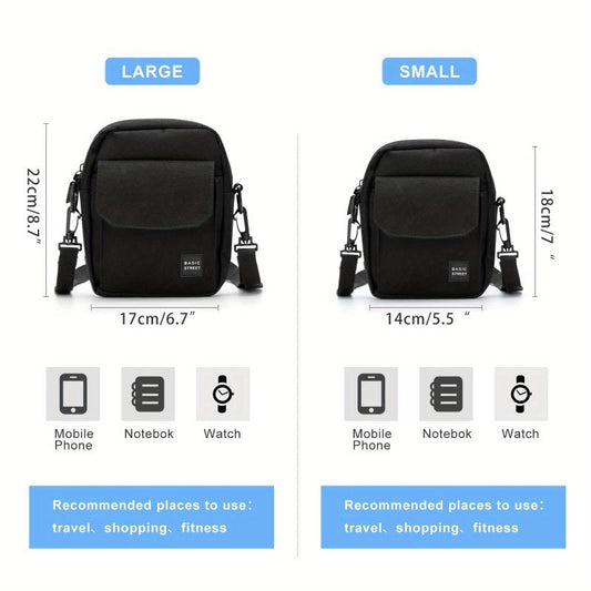 Men's Lightweight Casual Shoulder Bag