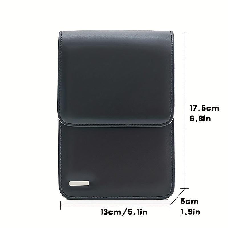 Casual Cross Body Sling Bag Men's Shoulder Bag PU Leather Men's Bag