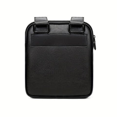 Men's Leather Messenger Bag Crocodile Pattern Chest Bag for Travel Work
