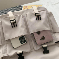 Men's Canvas Shoulder Bag Casual Large Capacity