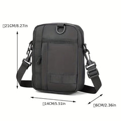 Men's Small Messenger Bag Outdoor Sports Chest Bag Large Capacity