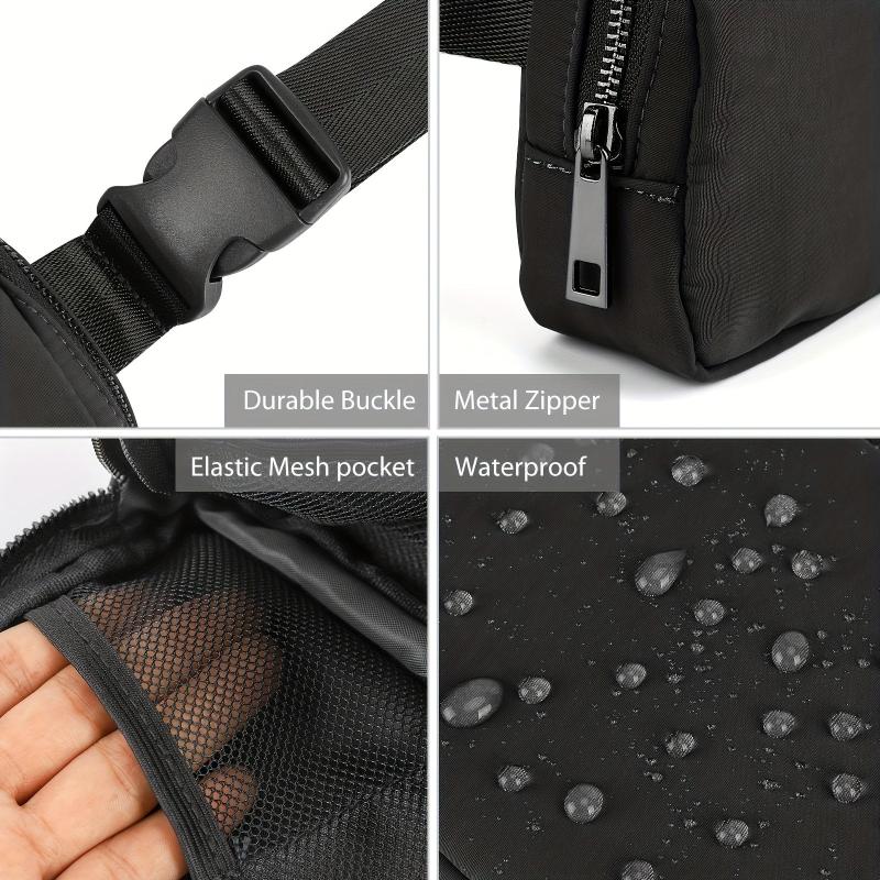 Mini Belt Bag Adjustable Strap Small Waist Pouch for Workout