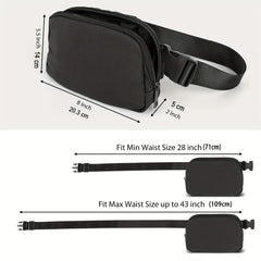 Mini Belt Bag Adjustable Strap Small Waist Pouch for Workout