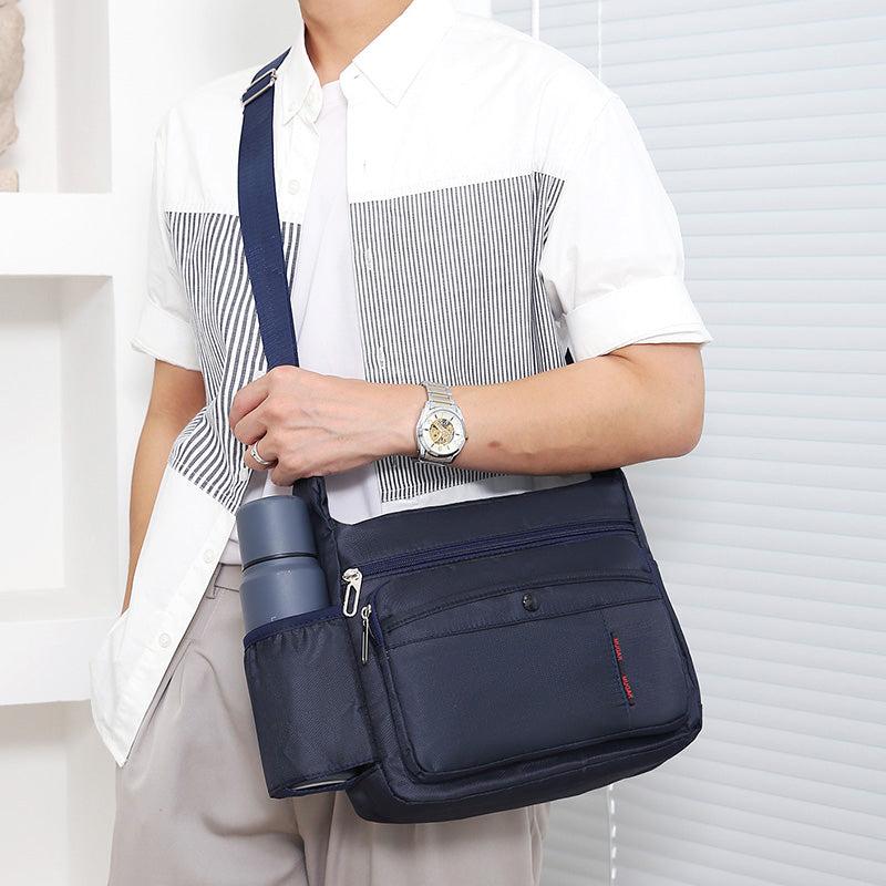 Men's Business Sports Waterproof Shoulder Crossbody Bag