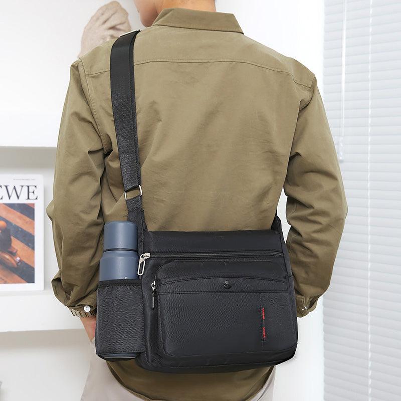 Men's Business Sports Waterproof Shoulder Crossbody Bag