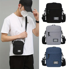 Men's Shoulder Bag Oxford Cloth Diagonal Casual Crossbody Chest Bag