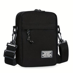Men's Small Square Crossbody Bag Mobile Phone Bag