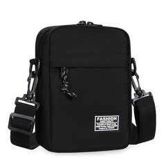 Men's Small Square Crossbody Bag Mobile Phone Bag