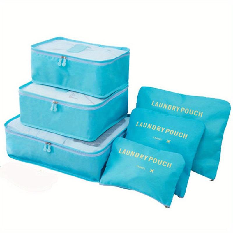 Travel Storage Bags Clothing Sorting Luggage Organizer Pouch Set