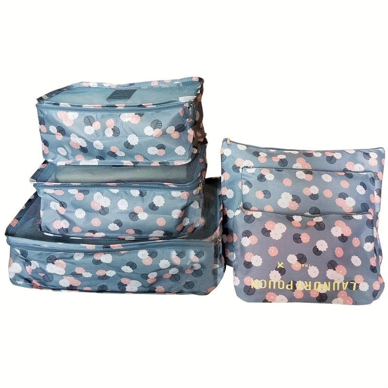 Travel Storage Bags Clothing Sorting Luggage Organizer Pouch Set