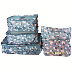 Travel Storage Bags Clothing Sorting Luggage Organizer Pouch Set