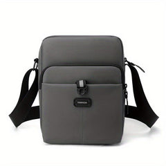 Men's Nylon Vertical Crossbody Bag Multifunction Diagonal Shoulder Bag