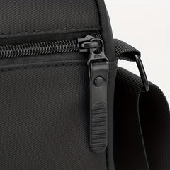 Men's Nylon Vertical Crossbody Bag Multifunction Diagonal Shoulder Bag