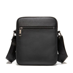 Vintage Leather Crossbody Bag Men's Shoulder Bag