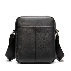 Vintage Leather Crossbody Bag Men's Shoulder Bag