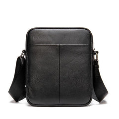 Vintage Leather Crossbody Bag Men's Shoulder Bag