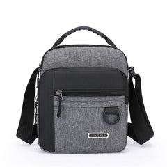 Men's Casual Shoulder Bag Water-Repellent Nylon Handbag