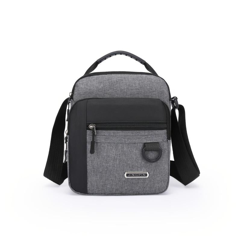 Men's Casual Shoulder Bag Water-Repellent Nylon Handbag