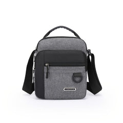 Men's Casual Shoulder Bag Water-Repellent Nylon Handbag