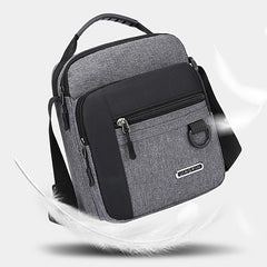 Men's Casual Shoulder Bag Water-Repellent Nylon Handbag