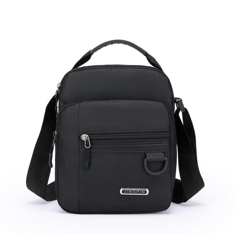 Men's Casual Shoulder Bag Water-Repellent Nylon Handbag