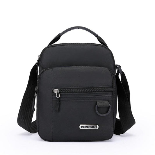 Men's Casual Shoulder Bag Water-Repellent Nylon Handbag