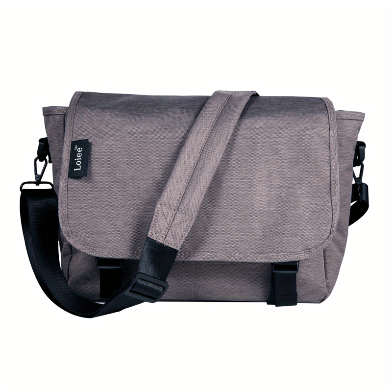 Men's Large Canvas Messenger Bag Outdoor Shoulder Bag School Bag
