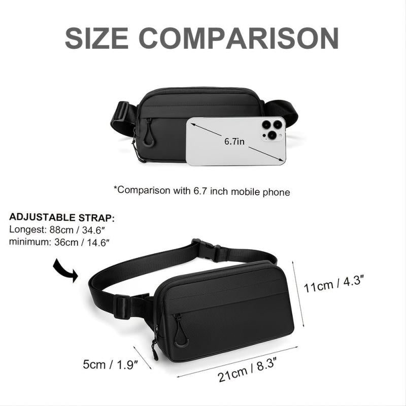 Waterproof Waist Bag With Adjustable Strap