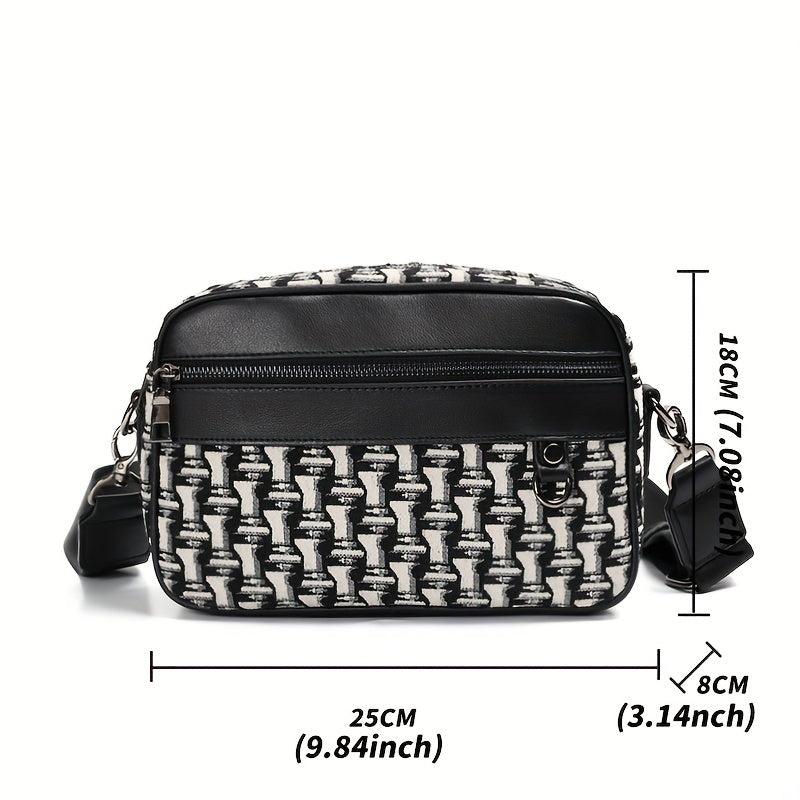 Men's Small Horizontal Shoulder Bag
