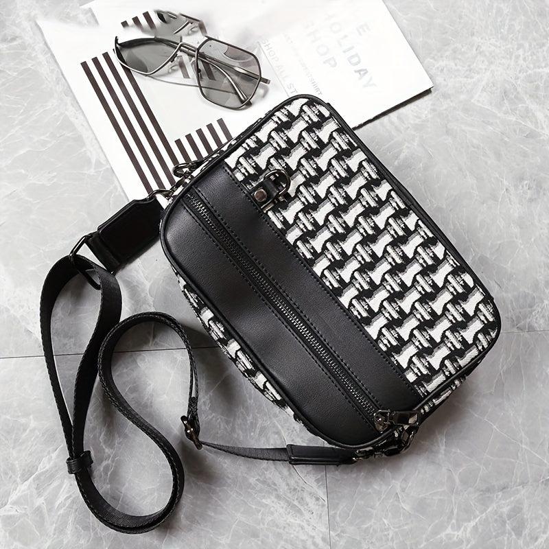 Men's Small Horizontal Shoulder Bag