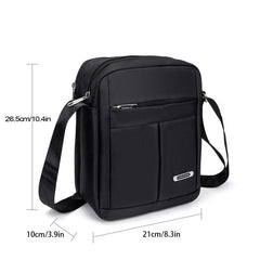 Men's Crossbody Shoulder Bag Travel Sling Pack for Work