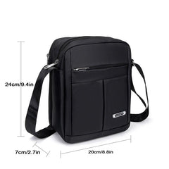 Men's Crossbody Shoulder Bag Travel Sling Pack for Work