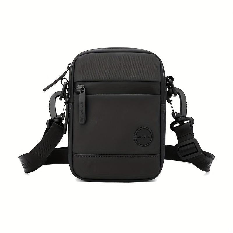 Men's Nylon Crossbody Bag - Multifunction Shoulder Bag for Outdoor Sports