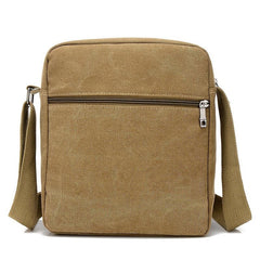 Men's Casual Canvas Diagonal Shoulder Bag Wear Resistant