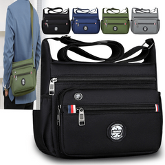Men's Large Capacity Messenger Bag Waterproof Single Shoulder Bag