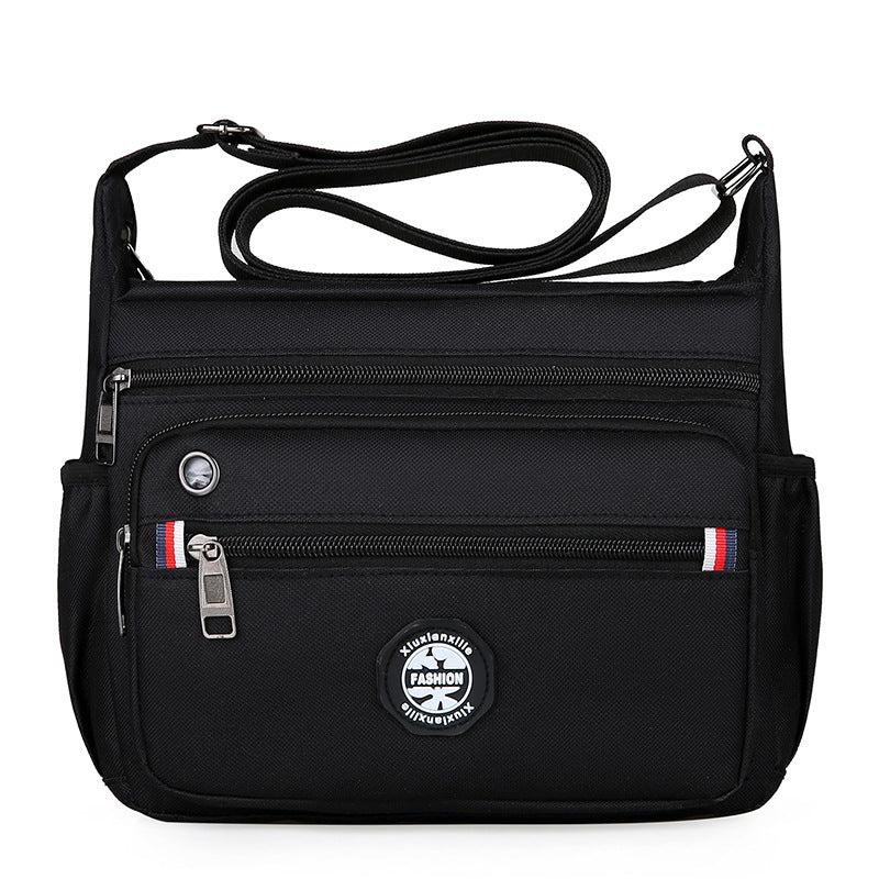 Men's Large Capacity Messenger Bag Waterproof Single Shoulder Bag