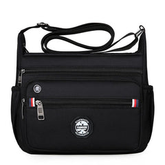 Men's Large Capacity Messenger Bag Waterproof Single Shoulder Bag