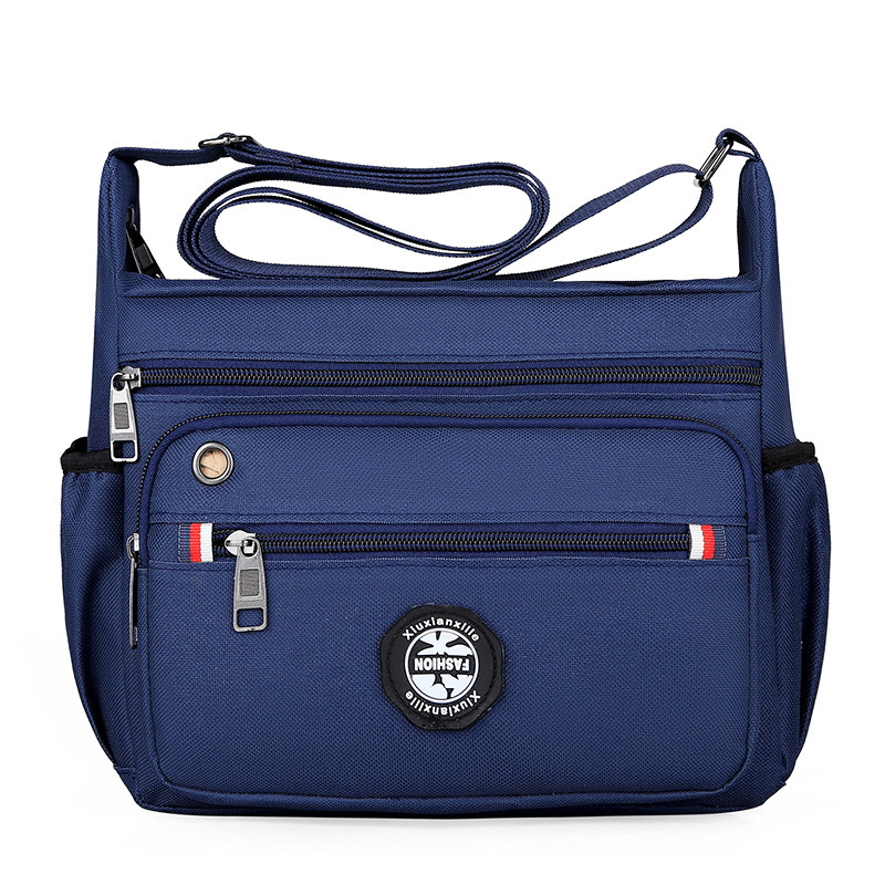 Men's Large Capacity Messenger Bag Waterproof Single Shoulder Bag
