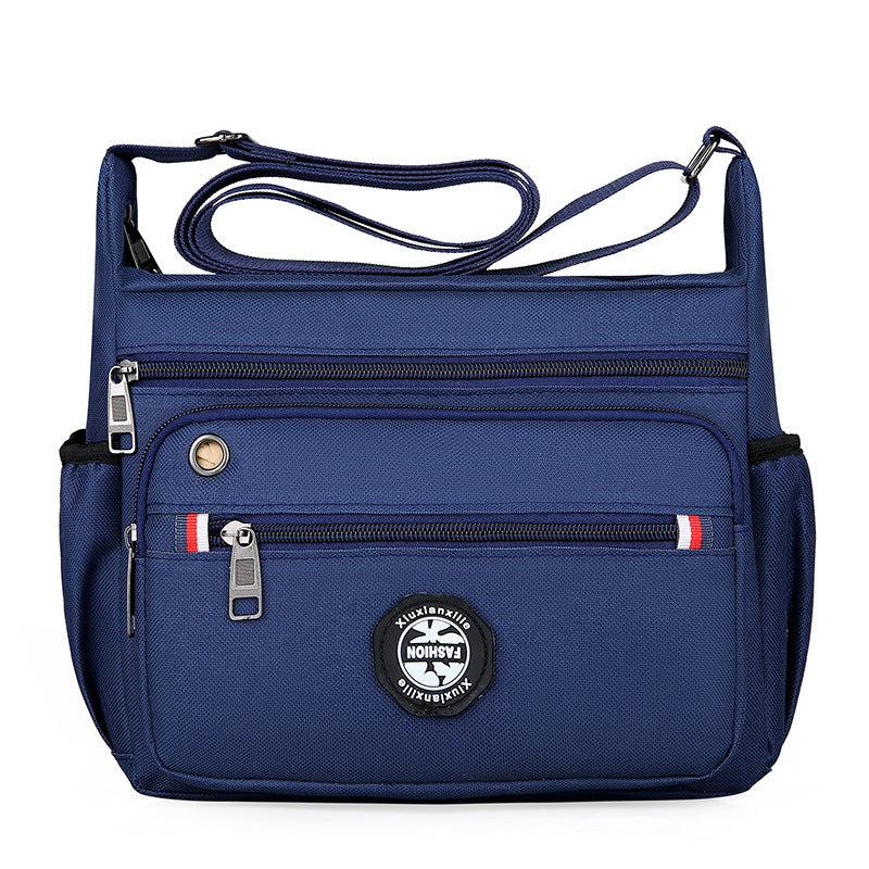 Men's Large Capacity Messenger Bag Waterproof Single Shoulder Bag