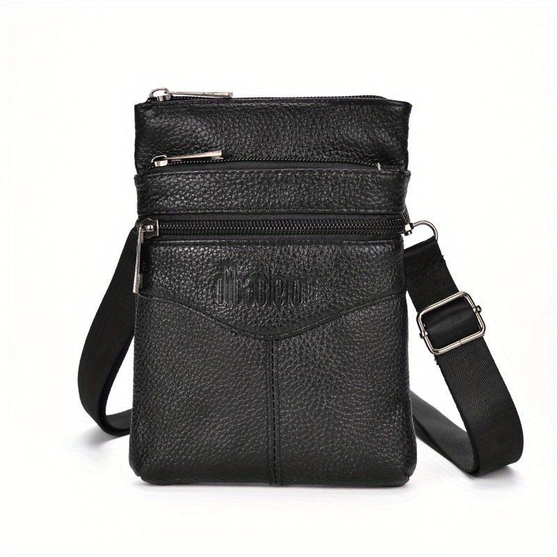 Men's Leather Shoulder Bag Crossbody Bag Waist Bag