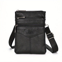 Men's Leather Shoulder Bag Crossbody Bag Waist Bag